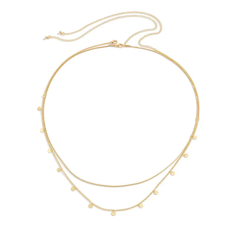 Sexy Double Thin Waist Chain